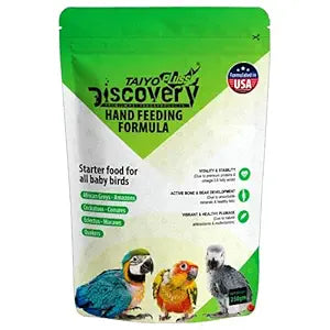 Taiyo Pluss Discovery Hand Feeding Formula for All Baby Birds - 250 g Pouch Bird Food