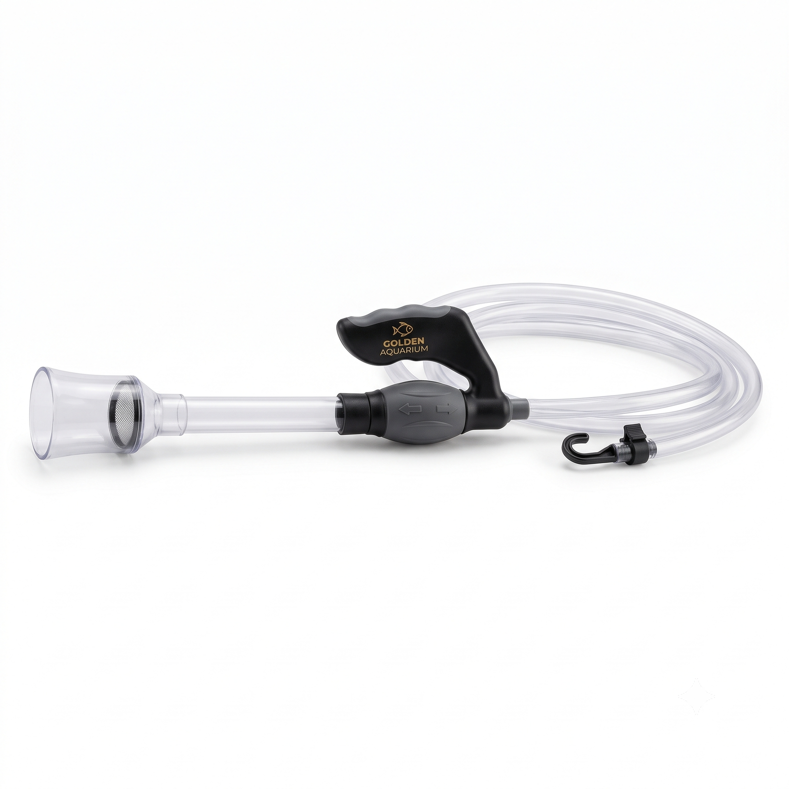 Golden Aquarium Easy-Pump Gravel Cleaner & Water Siphon Vacuum for Fish Tanks - Image 2