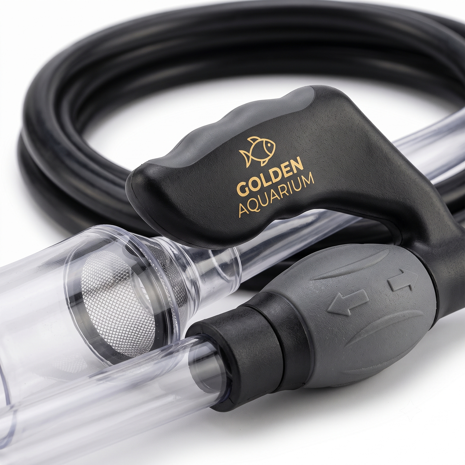 Golden Aquarium Easy-Pump Gravel Cleaner & Water Siphon Vacuum for Fish Tanks - Image 3